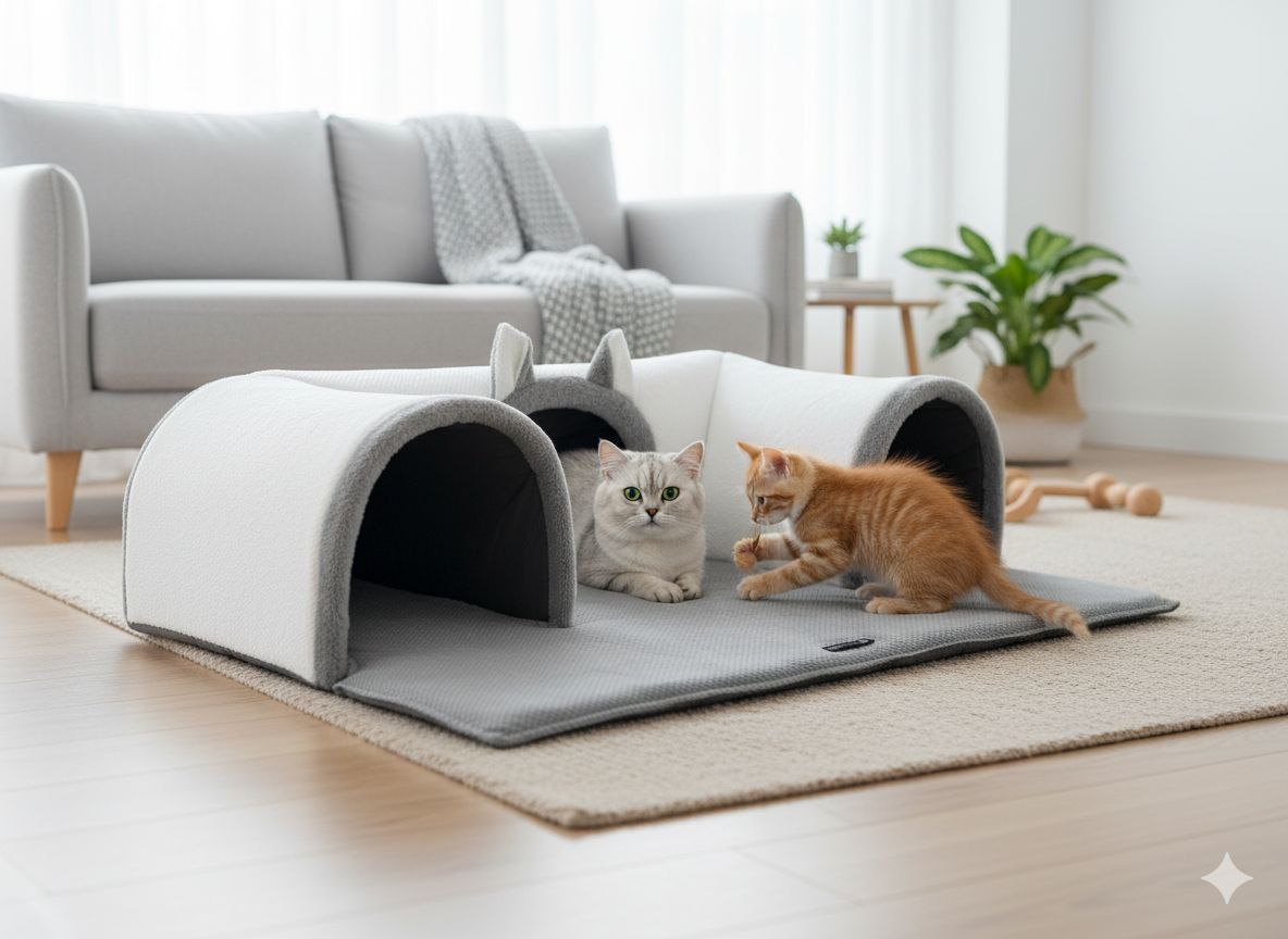 تونل بازی و جای خواب گربه طرح نِلی - رایاپت